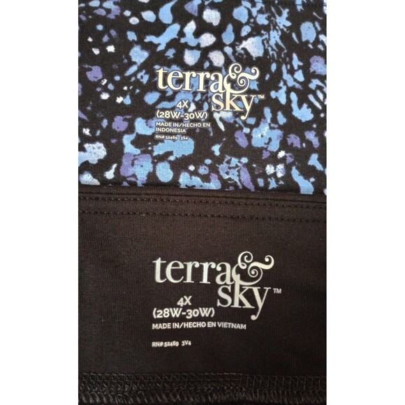 (Bundle) 2 NWT Terra & Sky Biker Shorts Size 4X - Picture 2 of 11
